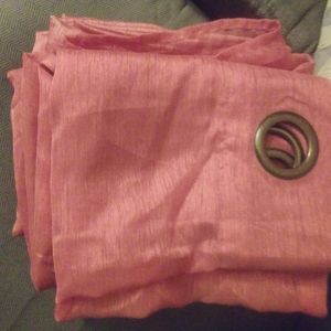 Sheer gromment curtain panels (4)